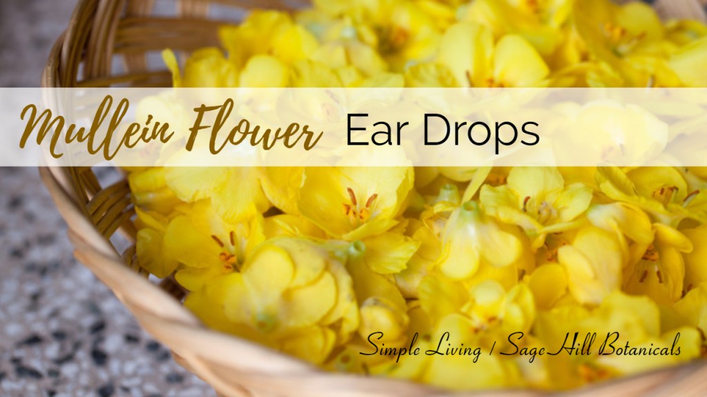 Mullein Flower Ear&nbsp;Drops